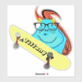 Eichhörnchen #131 Girls Name Aufkleber (Blatt)