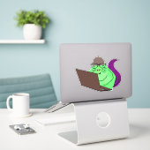 Eichhörnchen #144 aufkleber (Laptop auf Schreibtisch)