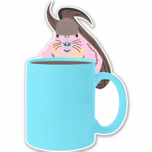 Eichhörnchen #146 aufkleber (Vorderseite)