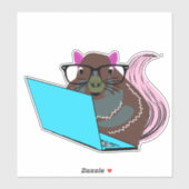 Eichhörnchen #148 aufkleber (Blatt)