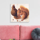 Eichhörnchen, 1512 leinwanddruck (Insitu (Wohnzimmer))