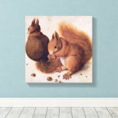 Eichhörnchen, 1512 leinwanddruck (Insitu (Holzboden))