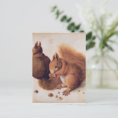 Eichhörnchen, 1512 postkarte (Stehend Vorderseite)