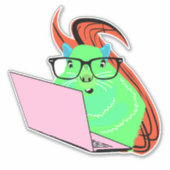 Eichhörnchen #163 aufkleber (Vorderseite)