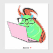 Eichhörnchen #163 aufkleber (Blatt)