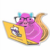 Eichhörnchen #16, Aufkleber (Vorderseite)