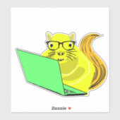 Eichhörnchen #172 aufkleber (Blatt)