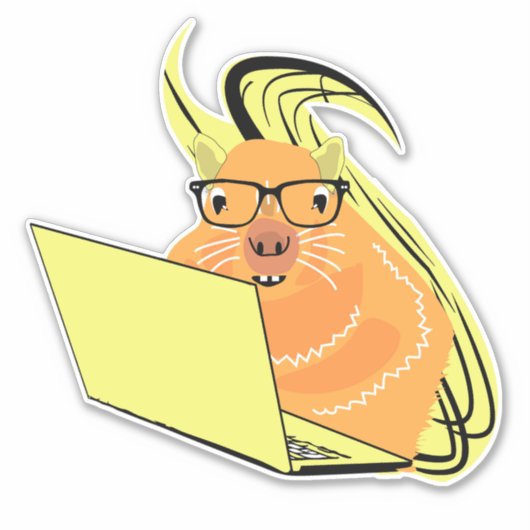 Eichhörnchen #176 aufkleber (Vorderseite)