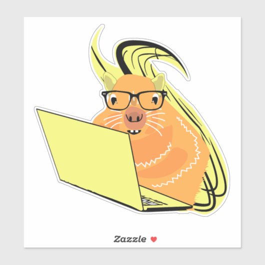 Eichhörnchen #176 aufkleber (Blatt)