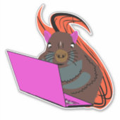 Eichhörnchen #181 aufkleber (Vorderseite)