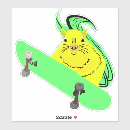 Eichhörnchen #184 aufkleber (Blatt)