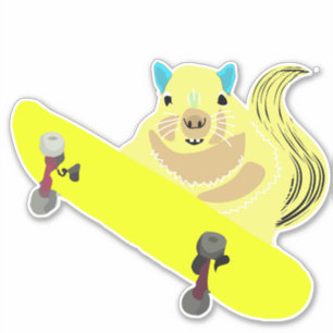 Eichhörnchen #186 aufkleber