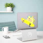 Eichhörnchen #186 aufkleber (Laptop auf Schreibtisch)