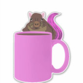 Eichhörnchen #202 aufkleber (Vorderseite)