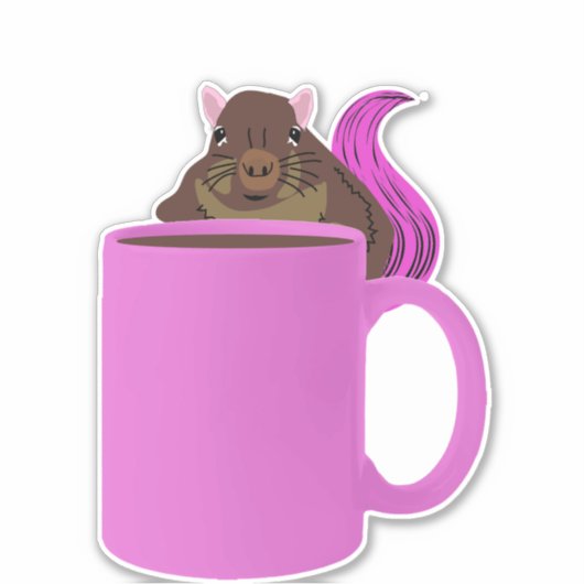 Eichhörnchen #202 aufkleber (Vorderseite)