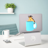 Eichhörnchen #240 aufkleber (Laptop auf Schreibtisch)