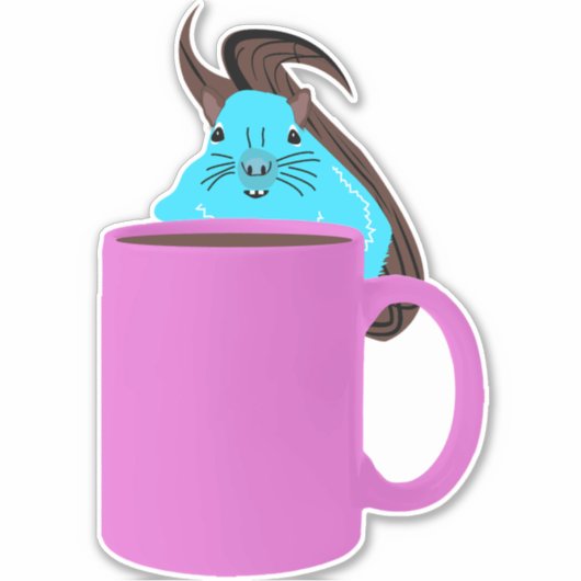 Eichhörnchen #248 aufkleber (Vorderseite)