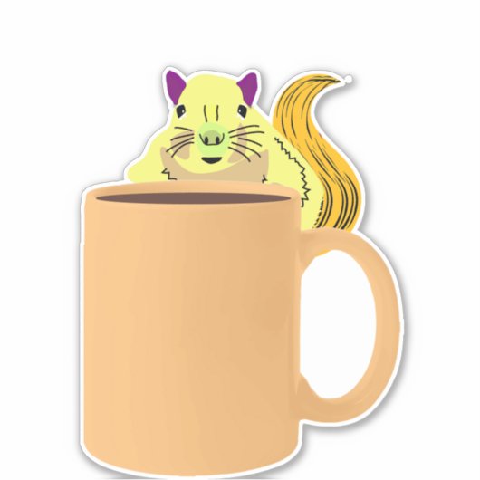 Eichhörnchen #275 aufkleber (Vorderseite)