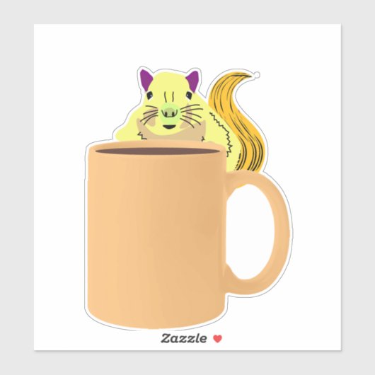 Eichhörnchen #275 aufkleber (Blatt)