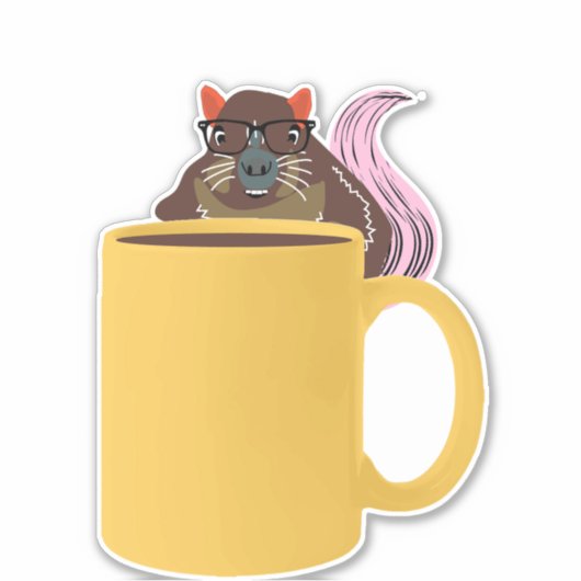 Eichhörnchen #286 aufkleber (Vorderseite)