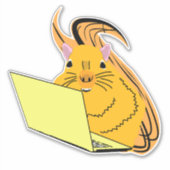 Eichhörnchen #2-Aufkleber Aufkleber (Vorderseite)