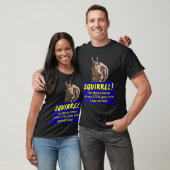 Eichhörnchen 2 Aufkleber T-Shirt (Unisex)