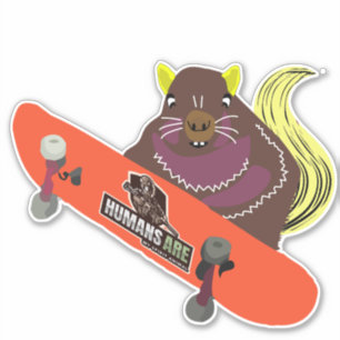 Eichhörnchen #3-Aufkleber Aufkleber