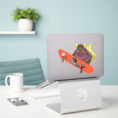 Eichhörnchen #3-Aufkleber Aufkleber (Laptop auf Schreibtisch)