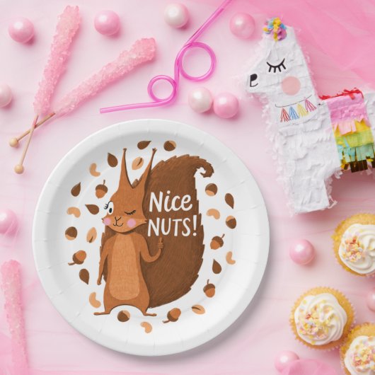 Eichhörnchen 41 pappteller (Party)