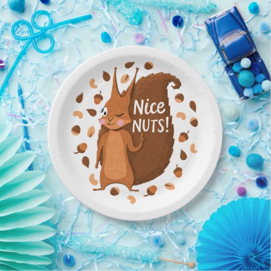 Eichhörnchen 41 pappteller (Party)