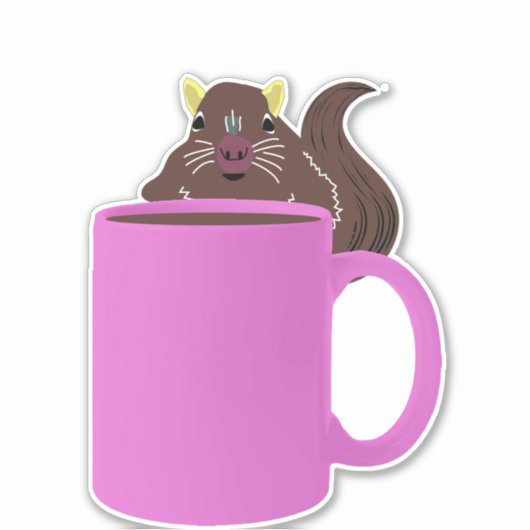 Eichhörnchen #504 aufkleber (Vorderseite)