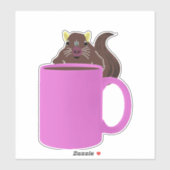 Eichhörnchen #504 aufkleber (Blatt)