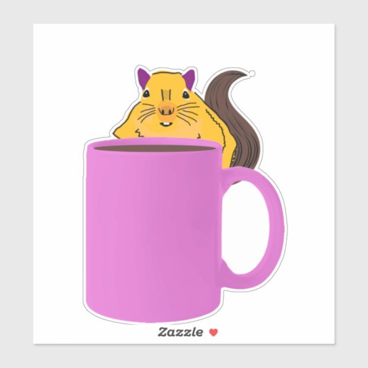 Eichhörnchen #590 aufkleber (Blatt)