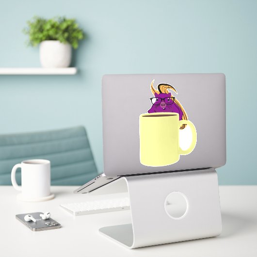 Eichhörnchen #640 aufkleber (Laptop auf Schreibtisch)