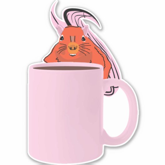 Eichhörnchen #661 aufkleber (Vorderseite)