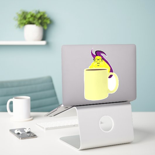 Eichhörnchen #663 aufkleber (Laptop auf Schreibtisch)