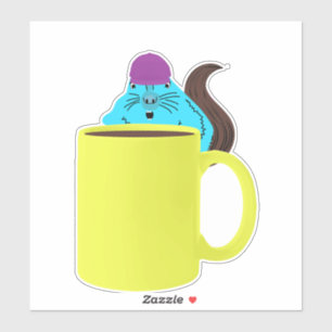 Eichhörnchen #665 aufkleber