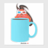 Eichhörnchen #711 aufkleber (Blatt)