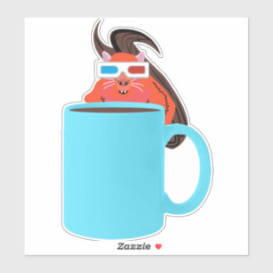 Eichhörnchen #711 aufkleber