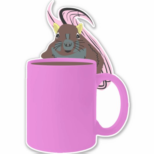 Eichhörnchen #761 aufkleber (Vorderseite)