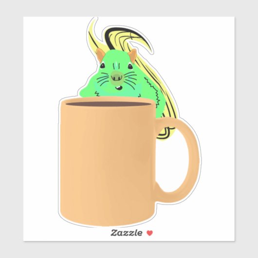 Eichhörnchen #800 aufkleber (Blatt)