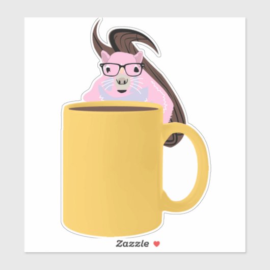 Eichhörnchen #813 aufkleber (Blatt)