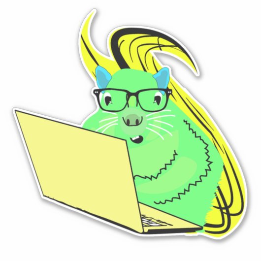 Eichhörnchen #84 aufkleber (Vorderseite)