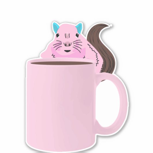 Eichhörnchen #863 aufkleber (Vorderseite)