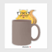 Eichhörnchen #869 aufkleber (Blatt)