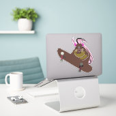 Eichhörnchen #87 aufkleber (Laptop auf Schreibtisch)