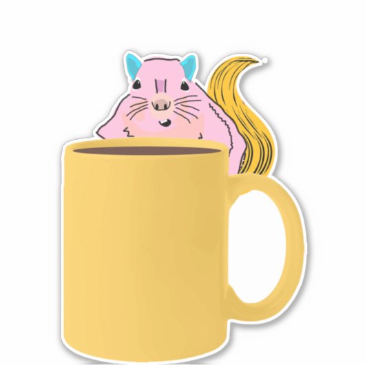 Eichhörnchen #891 aufkleber (Vorderseite)