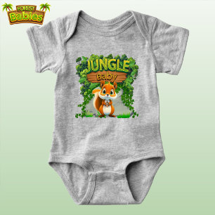 Eichhörnchen, Acorn Woodland Wildlife Animal 🐿 Baby Strampler