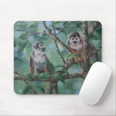 Eichhörnchen-Affen Mousemat Mousepad (Mit Mouse)