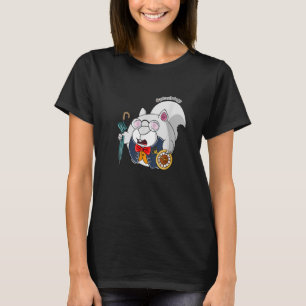 Eichhörnchen  Alice im Wunderland Weißes Kaninchen T-Shirt